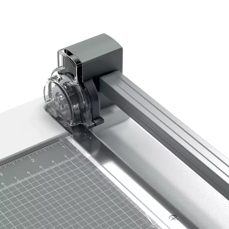 Leitz Precision Home Office papiersnijder A4, 10 vel, staal, A4, 80 g/m², kunststof, antraciet