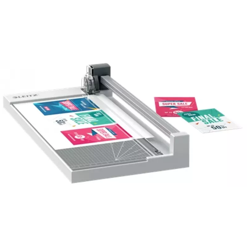 Leitz Precision Home Office papiersnijder A4, 10 vel, staal, A4, 80 g/m², kunststof, antraciet