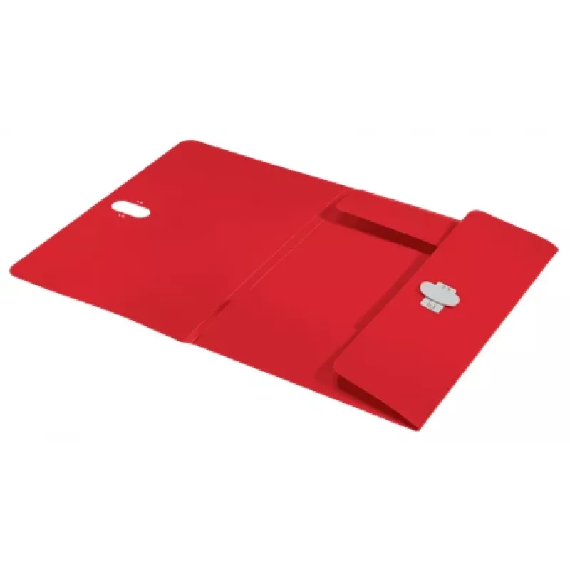 Leitz Recycle 3-flap map, hoesmap, A4, polypropyleen (PP), rood, liggend, 150 vel