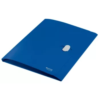 Leitz Recycle 3-flap map, hoesmap, A4, polypropyleen (PP), blauw, liggend, 150 vel