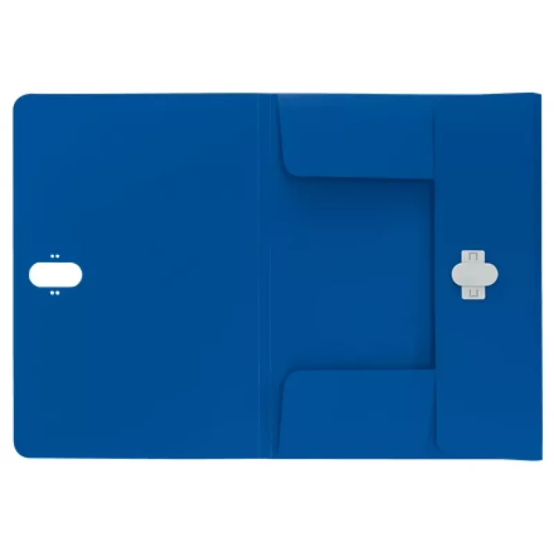 Leitz Recycle 3-flap map, hoesmap, A4, polypropyleen (PP), blauw, liggend, 150 vel