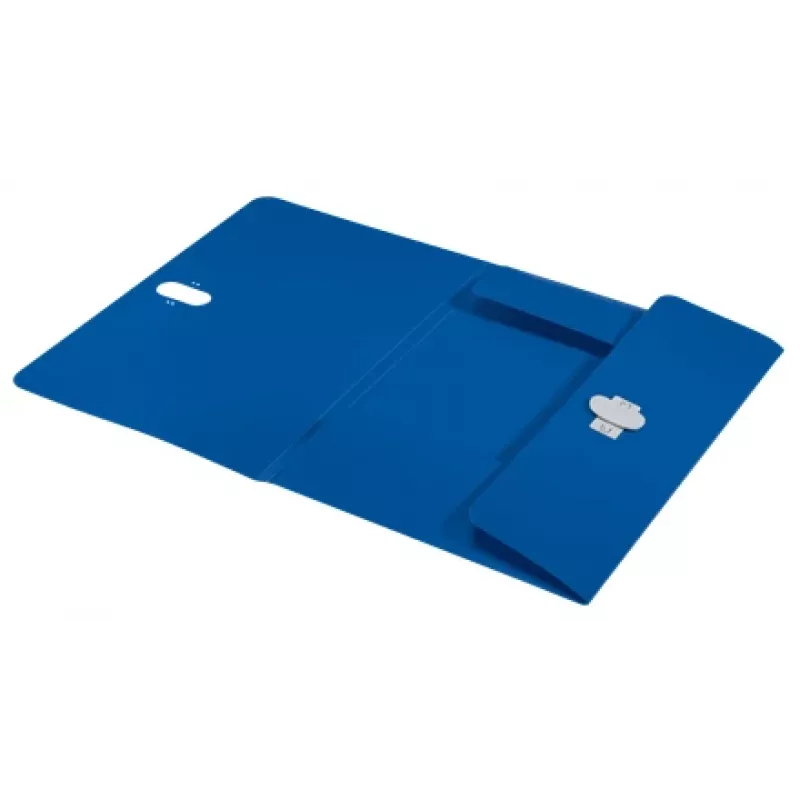 Leitz Recycle 3-flap map, hoesmap, A4, polypropyleen (PP), blauw, liggend, 150 vel