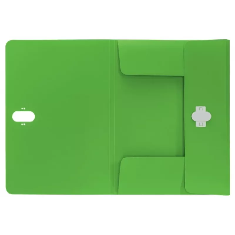 Leitz Recycle 3-flap map, hoesmap, A4, polypropyleen (PP), groen, liggend, 150 vel