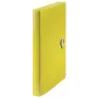 Leitz Recycle box file, conventionele archiefmap, A4, polypropyleen (PP), geel, liggend/staand, 250 vel