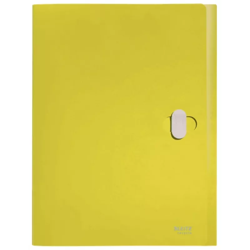 Leitz Recycle box file, conventionele archiefmap, A4, polypropyleen (PP), geel, liggend/staand, 250 vel