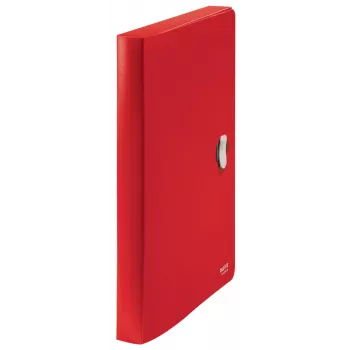 Leitz Recycle box, conventionele archiefmap, A4, polypropyleen (PP), rood, liggend/staand, 250 vel