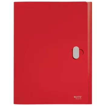 Leitz Recycle box, conventionele archiefmap, A4, polypropyleen (PP), rood, liggend/staand, 250 vel
