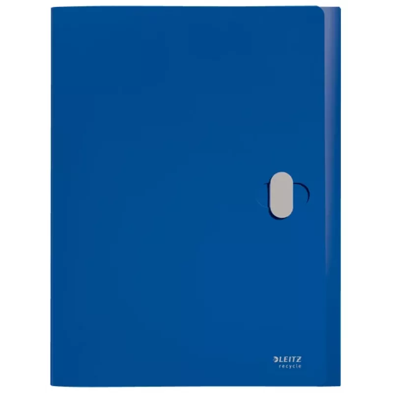 Leitz Recycle box file, conventionele archiefmap, A4, polypropyleen (PP), blauw, liggend/staand, 250 vel