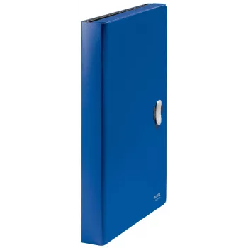 Leitz Recycle uitschuifbare harmonikamap, conventionele archiefmap, A4, polypropyleen (PP), blauw, liggend, 250 vel