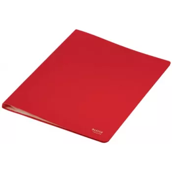 Leitz Recycle displayboek, rood, polypropyleen (PP), 20 vakken, 40 bladen, liggend/staand, A4