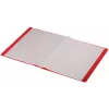 Leitz Recycle displayboek, rood, polypropyleen (PP), 20 vakken, 40 bladen, liggend/staand, A4