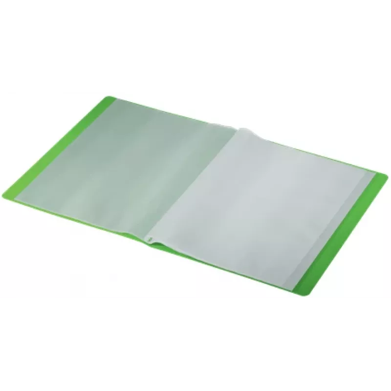 Leitz Recycle displayboek, groen, polypropyleen (PP), 20 vakken, 40 bladen, liggend/staand, A4