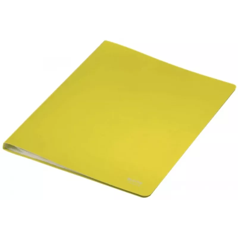 Leitz Recycle displayboek, geel, polypropyleen (PP), 40 vakken, 80 bladen, liggend/staand, A4