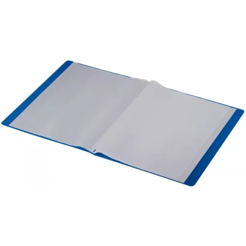 Leitz Recycle displayboek, blauw, polypropyleen (PP), 40 vakken, 80 blad, liggend/staand, A4