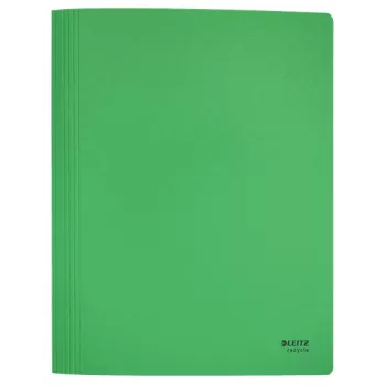 Leitz Recycle kartonnen flappenordner, conventionele ordner, A4, karton, groen, liggend/staand, 250 blad