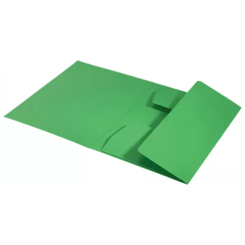 Leitz Recycle kartonnen 3-vouwmap, conventionele ordner, A4, karton, groen, liggend/staand, 250 blad