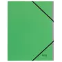 Leitz Recycle kaartjes-scheidingsboek, handtekeningsmap, A4, karton, groen, 430 g/m², elastiek