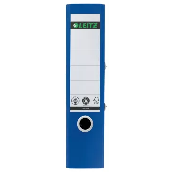 Leitz 180° Recycle hefboomordner, A4, rondring, opbergen, karton, blauw, blauw