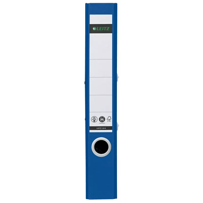 Leitz 180° Recycle hefmechaniek-ordner, A4, rondring, opbergen, karton, blauw, blauw