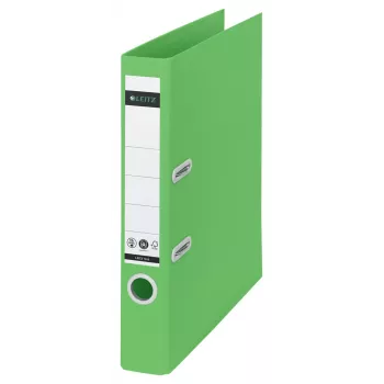 Leitz 180° Recycle hefboomordner, A4, rondring, opbergen, karton, groen, groen