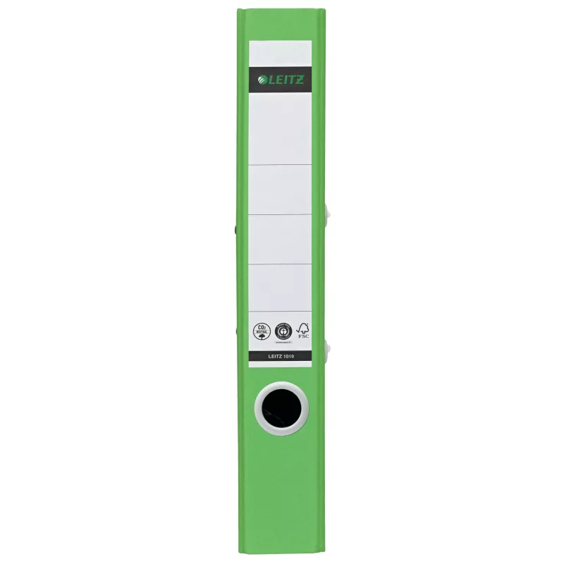 Leitz 180° Recycle hefboomordner, A4, rondring, opbergen, karton, groen, groen