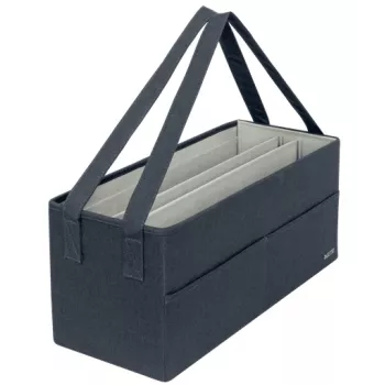 Leitz Fabric Hot Desking werktas, stof, effen, stof, rits, unisex, 465 mm