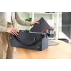Leitz Fabric Hot Desking werktas, stof, effen, stof, rits, unisex, 465 mm