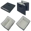 Leitz stoffen opbergbox met deksel groot, 2-pack, grijs, stof, 330 mm, 380 mm, 325 mm, 1,24 kg