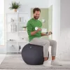 Leitz Ergo Active zitbal met stopfunctie 65 cm, grijs, full-size, 150 kg, TÜV, 65 cm, 2,87 kg