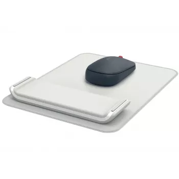 Leitz Ergo muismat met verstelbare polssteun, grijs, 200 mm, 260 mm, 450 g, 1 stuk