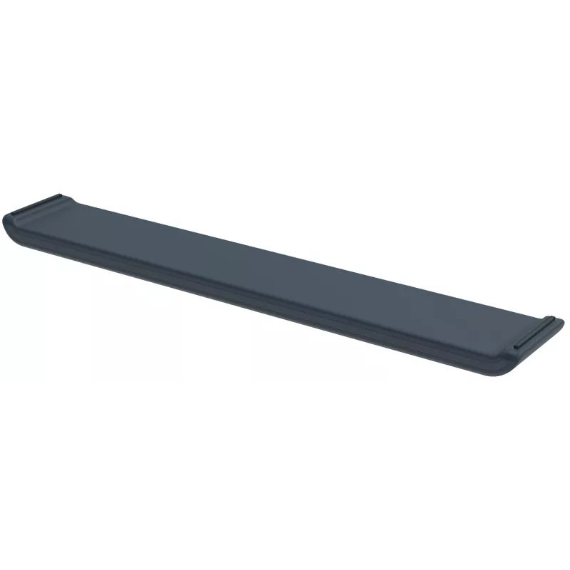 Leitz Ergo verstelbare toetsenbord-polssteun, donkergrijs, 71 mm, 437 mm, 22 mm, 1 stuk