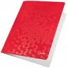 Leitz WOW flappenmap A4, conventionele ordner, A4, karton, rood, liggend/staand, 60 blad