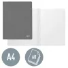 Leitz WOW flappenmap A4, conventionele ordner, A4, karton, rood, liggend/staand, 60 blad