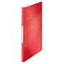 Leitz Display Book WOW PP 40 vakken, rood, polypropyleen (PP), 40 vakken, A4, 231 mm, 16 mm