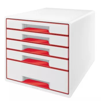 Leitz ladekast WOW Cube 5 laden, 5 lade(n), kunststof, 270 mm, 287 mm, 363 mm, 3,59 kg