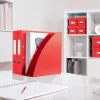 Leitz tijdschriftenhouder WOW, rood, kunststof, A4, 75 mm, 258 mm, 312 mm