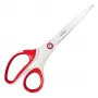 Leitz WOW titanium kantoorSchaar 205 mm, volwassenen, rechte snede, enkel, rood, wit, roestvrij staal, kantoorSchaar