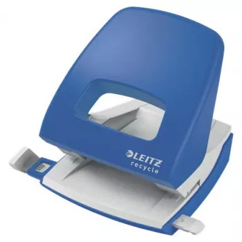 Leitz NeXXt Recycle perforator, 30 vel, blauw, kunststof, 8 cm, 5,5 mm, A6