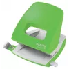 Leitz NeXXt Recycle perforator, 30 vel, groen, kunststof, 8 cm, 5,5 mm, A4, A5, A6, folio, US-quart, 8 x 8 x 8 cm