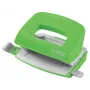 Leitz NeXXt Recycle mini perforator, 10 vel, zwart, kunststof, 8 cm, 5,5 mm, A4