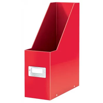 Leitz Click & Store WOW tijdschriftenverzamelaar, rood, karton, 103 mm, 253 mm, 330 mm, 95 x 245 x 310 mm