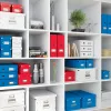 Leitz Click & Store WOW medium organizer box, opbergbox, rood, rechthoekig, karton, monochroom, binnen