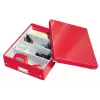 Leitz Click & Store WOW medium organizer box, opbergbox, rood, rechthoekig, karton, monochroom, binnen