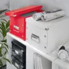 Leitz box Click & Store WOW Cube large opbergbox, opbergbox, rood, rechthoekig, karton, monochroom, binnen