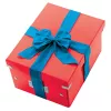 Leitz box Click & Store WOW Cube large opbergbox, opbergbox, rood, rechthoekig, karton, monochroom, binnen