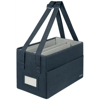 Leitz Fabric Compact Hot Desking werkbag, stof, monochroom, unisex, 355 mm, 200 mm, 210 mm