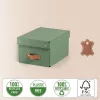 Leitz Puro opbergbox met deksel, klein, 7 l, 100% recyclingkarton, 2-pack