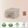 Leitz Puro opbergbox met deksel, klein, 7L, 100% recyclingkarton, 2-pack