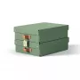 Leitz Puro opbergbox met deksel, halfhoog, 8 L, 100% gerecycled karton, 2-pack