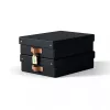 Leitz Puro opbergbox met deksel, halfhoog, 8L, 100% gerecycled karton, 2-pack